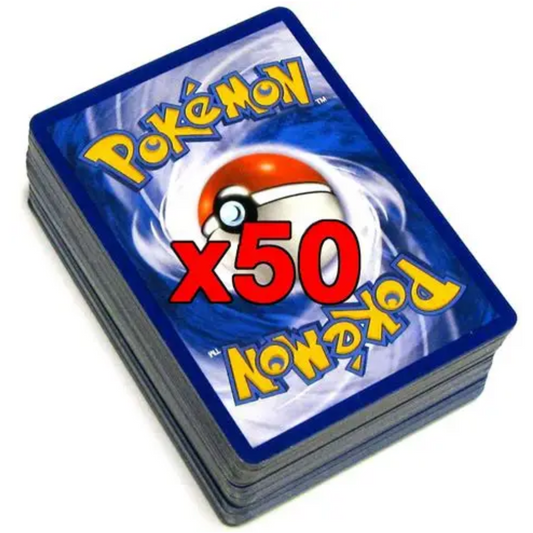 151 English 50 Card Mystery Pack (No Duplicates)