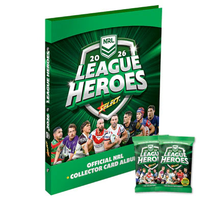 2026 League Heroes Binder Album + 2Packs